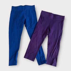 Lot of 2 Girls Primary Pants - Size 5 & 6 - Soft Everyday Leggings